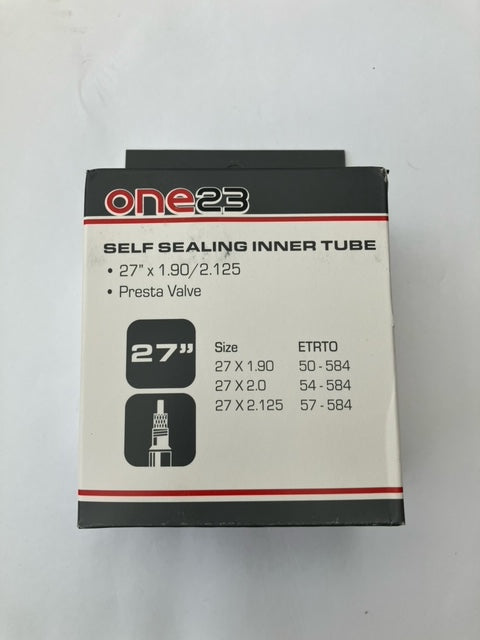 ONE23 27.5x 1.9-2.125 Self Sealing Inner Tube