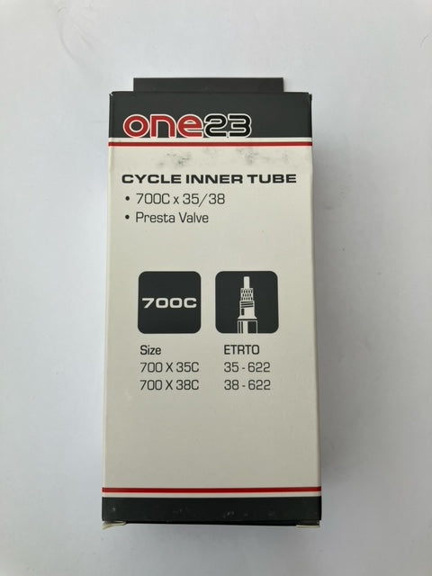 ONE23 700c x 35-38c Inner Tube