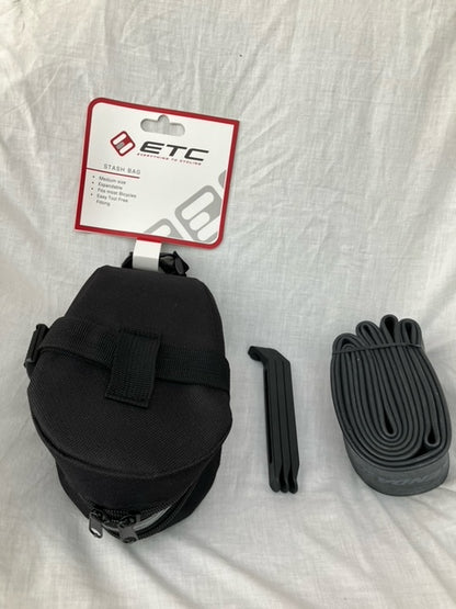 Expanding Seat Bag With Tyre Levers and Choice of Inner Tube