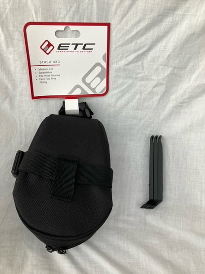 Expanding Seat Bag With Tyre Levers and Choice of Inner Tube